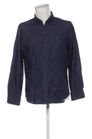 Męska koszula Tommy Hilfiger, Rozmiar L, Kolor Niebieski, Cena 557,01 zł