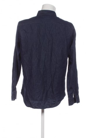 Męska koszula Tommy Hilfiger, Rozmiar L, Kolor Niebieski, Cena 557,01 zł