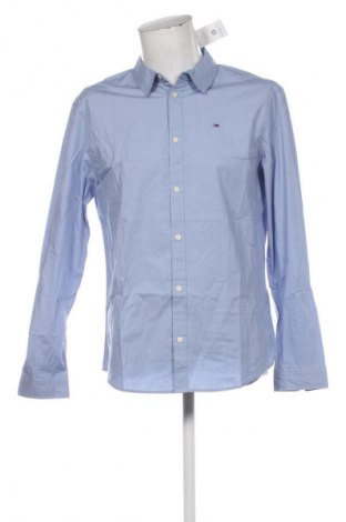Herrenhemd Tommy Jeans, Größe XL, Farbe Blau, Preis € 75,99