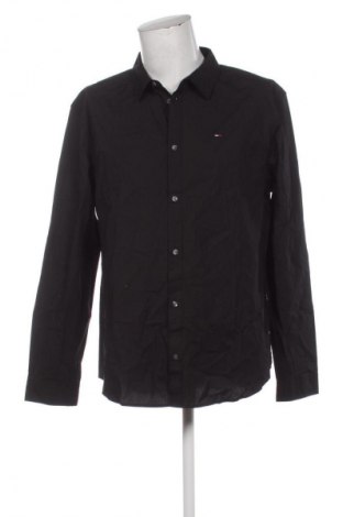 Herrenhemd Tommy Jeans, Größe XXL, Farbe Schwarz, Preis € 93,99