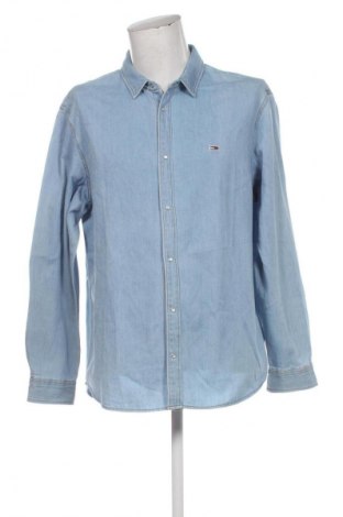 Pánska košeľa  Tommy Jeans, Veľkosť XXL, Farba Modrá, Cena  53,95 €