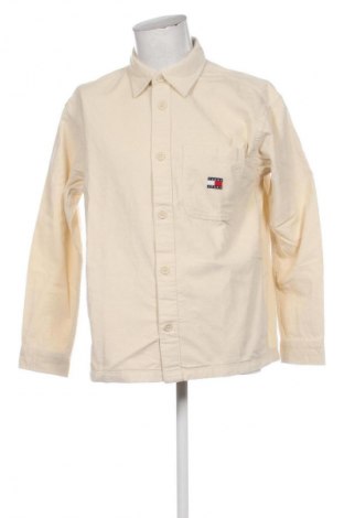 Herrenhemd Tommy Jeans, Größe M, Farbe Beige, Preis € 124,99