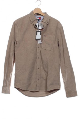 Мъжка риза Tommy Jeans, Размер XS, Цвят Бежов, Цена 74,13 €