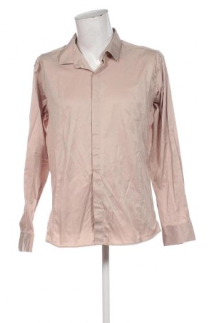 Мъжка риза Unbranded, Размер 3XL, Цвят Бежов, Цена 15,00 €