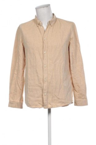 Мъжка риза Weekday, Размер M, Цвят Бежов, Цена 16,00 €