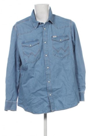 Męska koszula Wrangler, Rozmiar XXL, Kolor Niebieski, Cena 334,99 zł