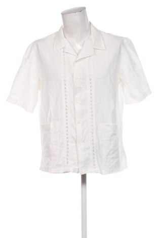 Мъжка риза Zara, Размер L, Цвят Бял, Цена 14,00 €