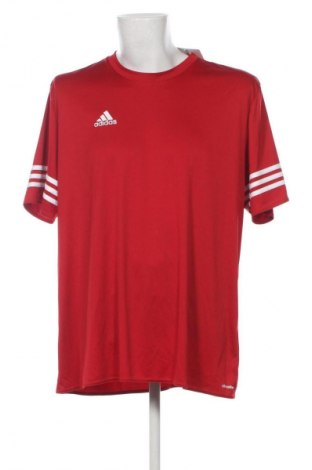 Ανδρικό t-shirt Adidas, Μέγεθος XXL, Χρώμα Κόκκινο, Τιμή 15,99 €