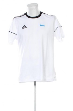 Ανδρικό t-shirt Adidas, Μέγεθος L, Χρώμα Λευκό, Τιμή 16,99 €