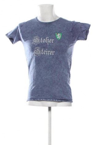 Tricou de bărbați B&C Collection, Mărime S, Culoare Albastru, Preț 60,99 Lei