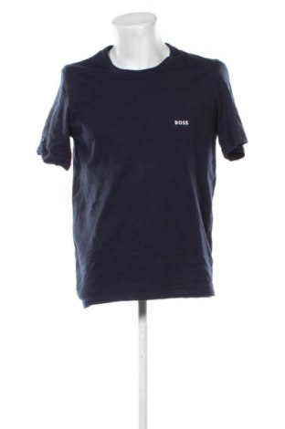 Męski T-shirt BOSS, Rozmiar XXL, Kolor Niebieski, Cena 171,47 zł