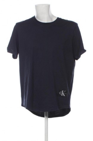 Męski T-shirt Calvin Klein Jeans, Rozmiar XL, Kolor Niebieski, Cena 134,01 zł