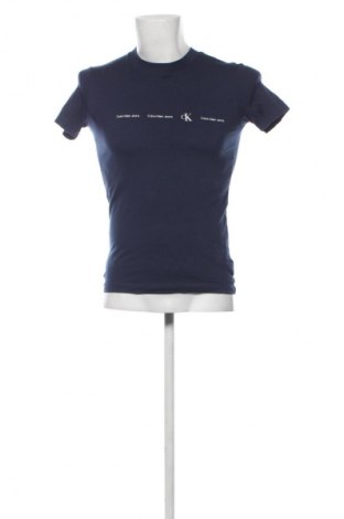 Pánské tričko  Calvin Klein Jeans, Velikost S, Barva Modrá, Cena  482,00 Kč