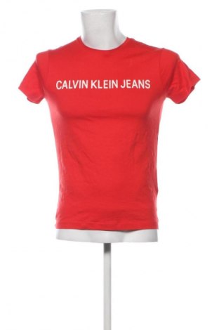 Herren T-Shirt Calvin Klein Jeans, Größe S, Farbe Rot, Preis € 22,99