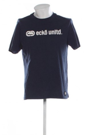 Pánske tričko  Ecko Unltd., Veľkosť L, Farba Modrá, Cena  14,32 €