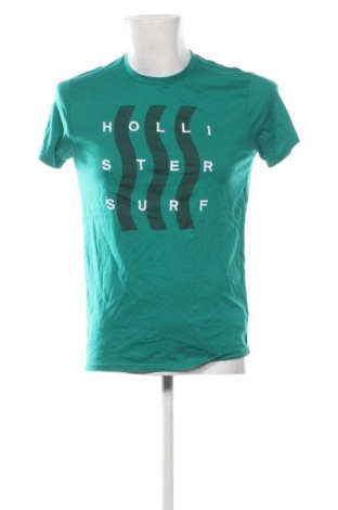 Ανδρικό t-shirt Hollister, Μέγεθος S, Χρώμα Πράσινο, Τιμή 9,99 €