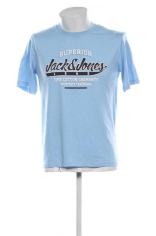 Ανδρικό t-shirt Jack & Jones, Μέγεθος M, Χρώμα Μπλέ, Τιμή 10,99 €
