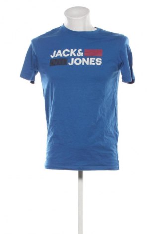 Ανδρικό t-shirt Jack & Jones, Μέγεθος L, Χρώμα Μπλέ, Τιμή 9,99 €