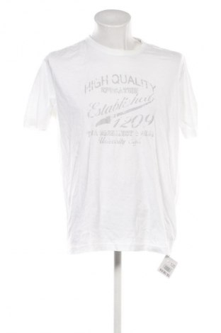 Męski T-shirt Kitaro, Rozmiar XL, Kolor ecru, Cena 53,58 zł