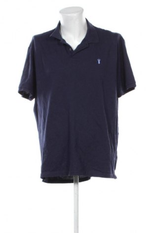 Ανδρικό t-shirt Next, Μέγεθος XXL, Χρώμα Μπλέ, Τιμή 10,99 €