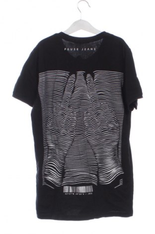 Pánské tričko  Pause Jeans, Velikost XS, Barva Černá, Cena  227,00 Kč