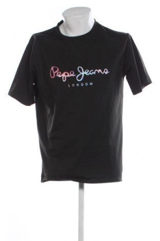 Tricou de bărbați Pepe Jeans, Mărime L, Culoare Negru, Preț 93,06 Lei
