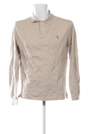 Męski T-shirt Polo Ralph Lauren, Rozmiar L, Kolor Beżowy, Cena 220,99 zł
