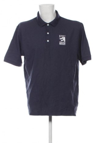 Męski T-shirt Port Authority, Rozmiar XL, Kolor Niebieski, Cena 52,42 zł