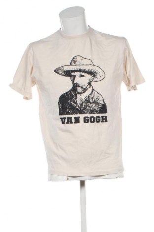 Pánské tričko  Pull&Bear, Velikost M, Barva Krémová, Cena  283,00 Kč