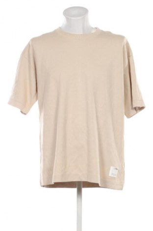 Ανδρικό t-shirt Pull&Bear, Μέγεθος XL, Χρώμα  Μπέζ, Τιμή 8,99 €