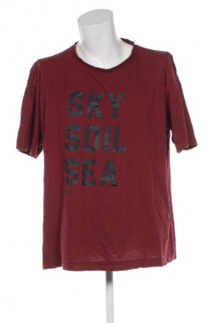 Męski T-shirt S.Oliver, Rozmiar 3XL, Kolor Czerwony, Cena 42,87 zł