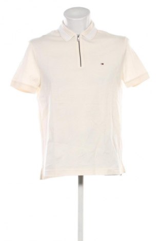 Męski T-shirt Tommy Hilfiger, Rozmiar M, Kolor Beżowy, Cena 464,99 zł