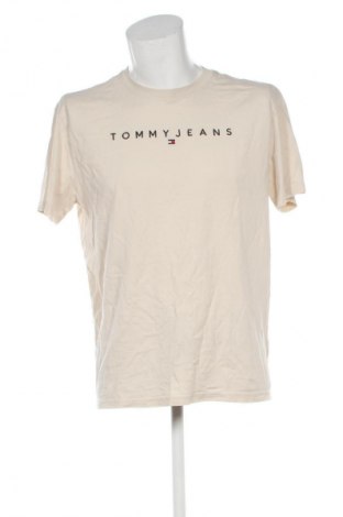 Мъжка тениска Tommy Jeans, Размер M, Цвят Бежов, Цена 17,38 €