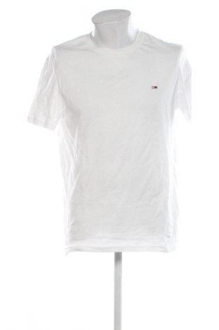 Мъжка тениска Tommy Jeans, Размер XL, Цвят Бял, Цена 17,38 €