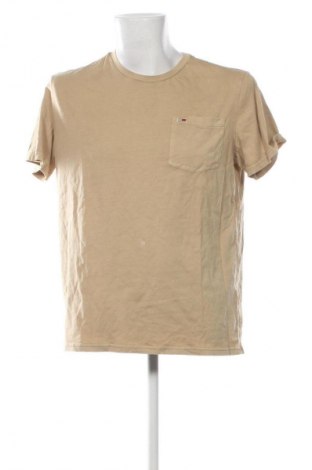 Herren Shirt Tommy Jeans, Größe XXL, Farbe Beige, Preis 51,99 €