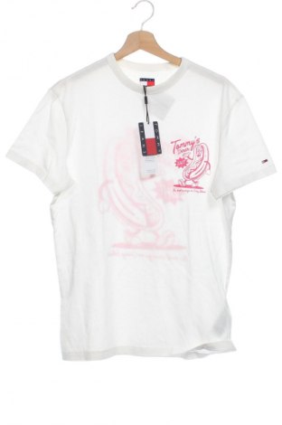 Pánske tričko  Tommy Jeans, Veľkosť XS, Farba Biela, Cena  48,95 €