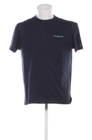 Мъжка тениска Tommy Jeans, Размер L, Цвят Син, Цена 34,76 €