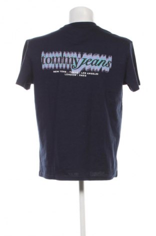Мъжка тениска Tommy Jeans, Размер L, Цвят Син, Цена 34,76 €