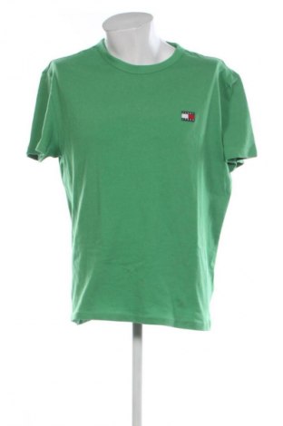 Мъжка тениска Tommy Jeans, Размер XXL, Цвят Зелен, Цена 35,27 €