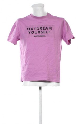 Męski T-shirt Unbranded, Rozmiar L, Kolor Fioletowy, Cena 53,58 zł