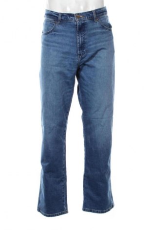 Męskie jeansy Wrangler, Rozmiar XL, Kolor Niebieski, Cena 203,62 zł