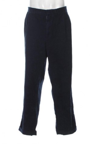 Męskie sztruksy Lands' End, Rozmiar XXL, Kolor Niebieski, Cena 91,09 zł