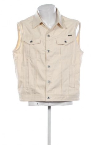 Herrenweste G-Star Raw, Größe M, Farbe Ecru, Preis € 34,99