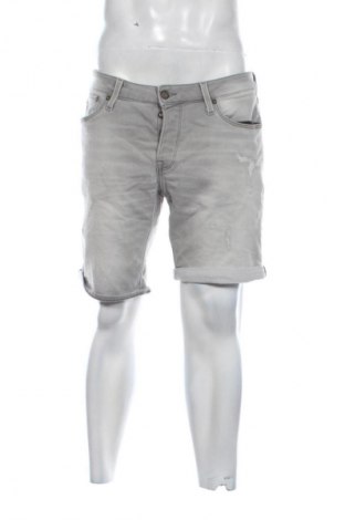 Ανδρικό κοντό παντελόνι Jack & Jones, Μέγεθος L, Χρώμα Γκρί, Τιμή 20,99 €