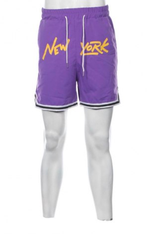 Мъжки къс панталон Romwe, Размер S, Цвят Лилав, Цена 10,00 €