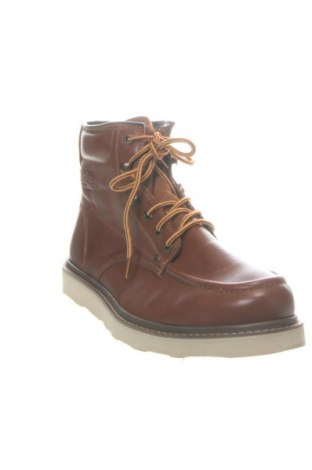 Ανδρικά παπούτσια Jack & Jones, Μέγεθος 45, Χρώμα Καφέ, Τιμή 102,99 €