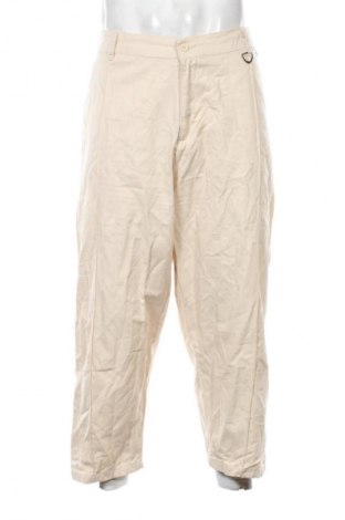 Pánské kalhoty  Boohoo, Velikost XL, Barva Krémová, Cena  189,00 Kč