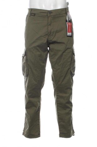 Męskie spodnie Smog, Rozmiar XL, Kolor Zielony, Cena 171,47 zł