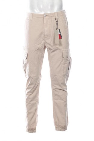 Férfi nadrág Tommy Jeans, Méret M, Szín Bézs, Ár 15 049 Ft, #135712980