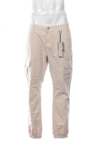 Férfi nadrág Tommy Jeans, Méret L, Szín Bézs, Ár 42 729 Ft